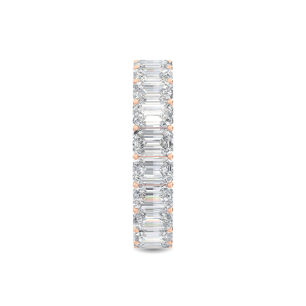 Rose Gold / Cecily Eternity Wedding Band
