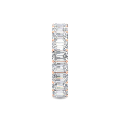 Rose Gold / Cecily Eternity Wedding Band