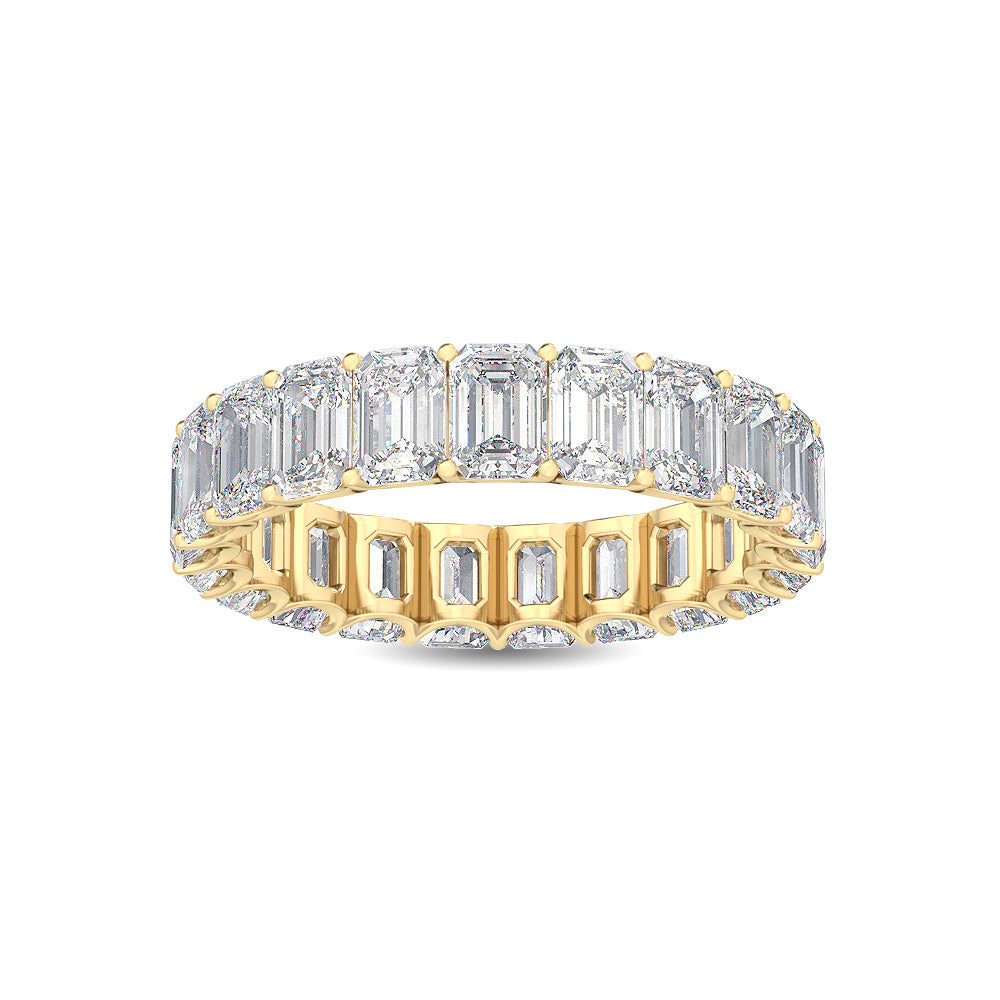 Yellow Gold / Cecily Eternity Wedding Band