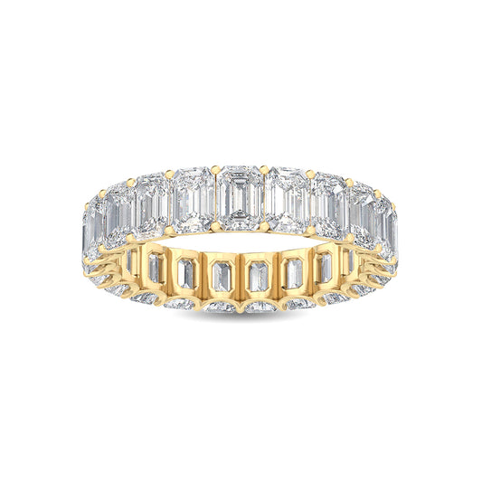 Yellow Gold / Cecily Eternity Wedding Band