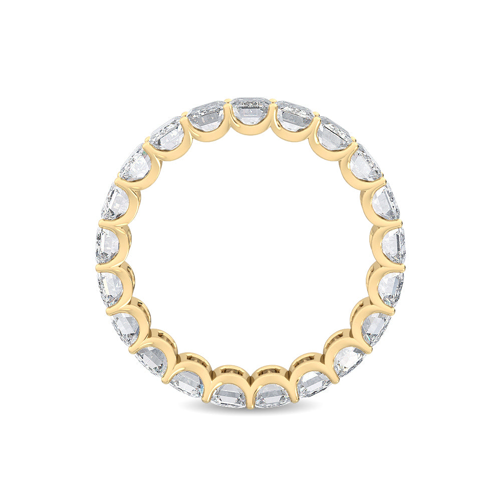 Yellow Gold / Cecily Eternity Wedding Band