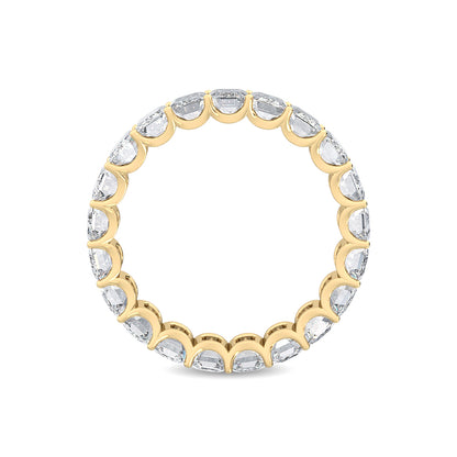 Yellow Gold / Cecily Eternity Wedding Band