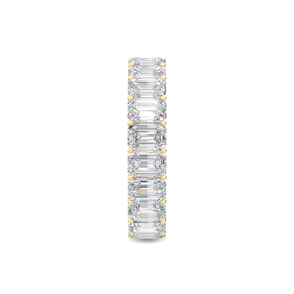 Yellow Gold / Cecily Eternity Wedding Band