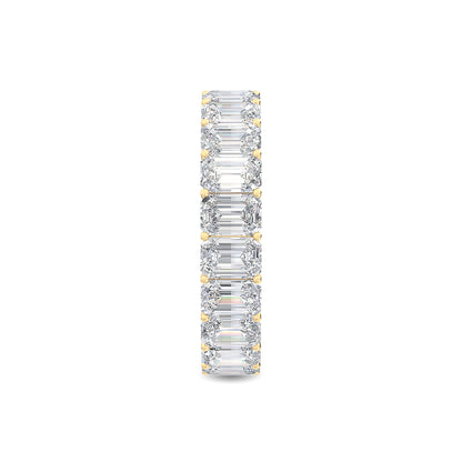 Yellow Gold / Cecily Eternity Wedding Band