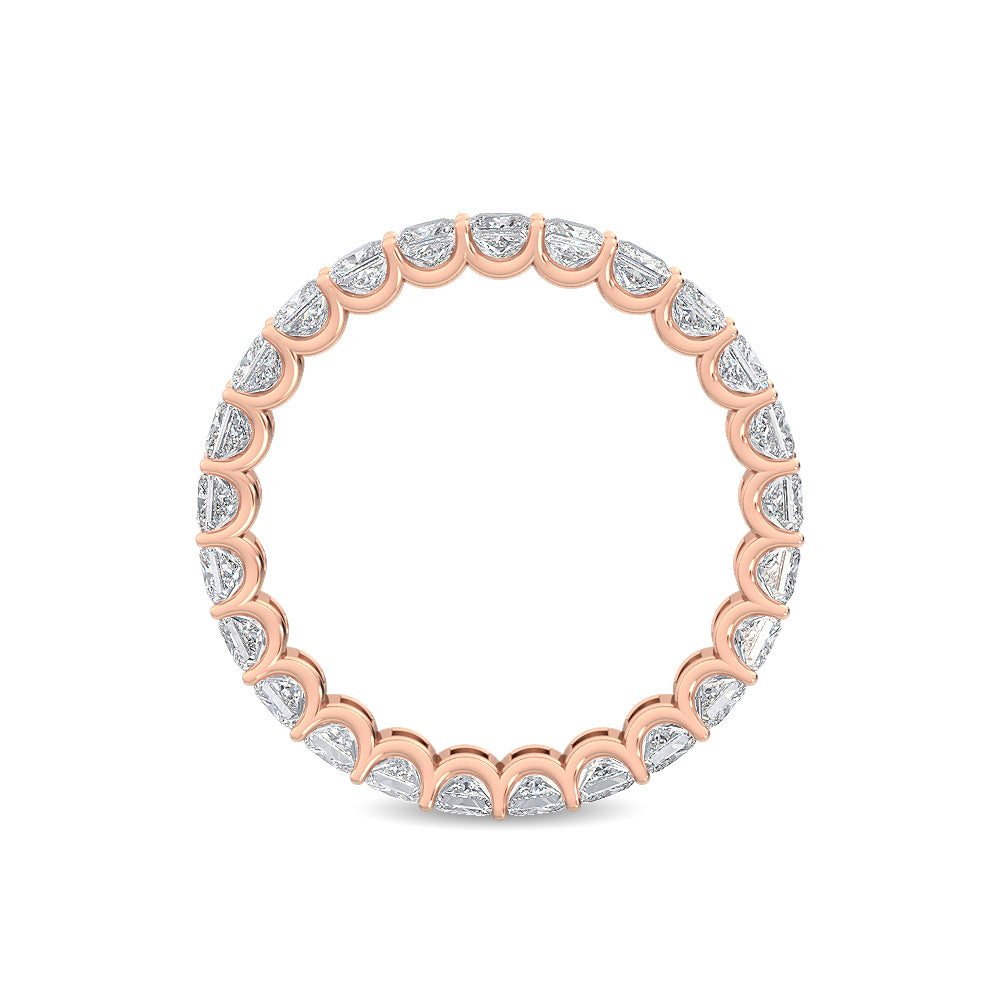Rose Gold / Odette Eternity Wedding Band