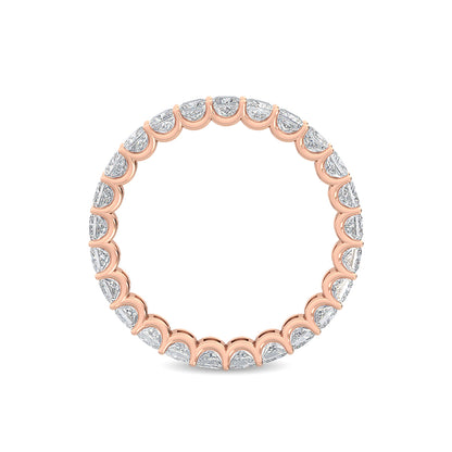 Rose Gold / Odette Eternity Wedding Band