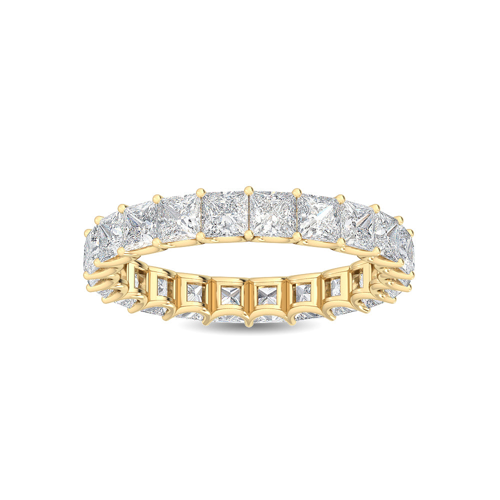 Yellow Gold / Sabrina Eternity Wedding Band