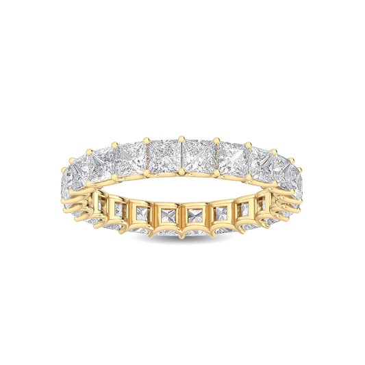 Yellow Gold / Sabrina Eternity Wedding Band