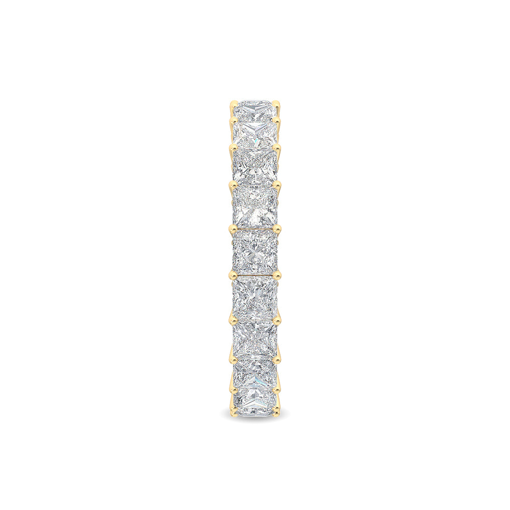 Yellow Gold / Sabrina Eternity Wedding Band