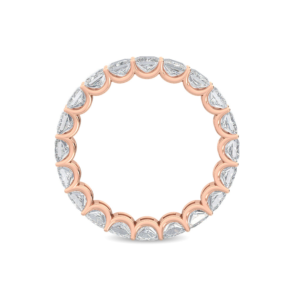 Rose Gold / Ivy Eternity Wedding Band