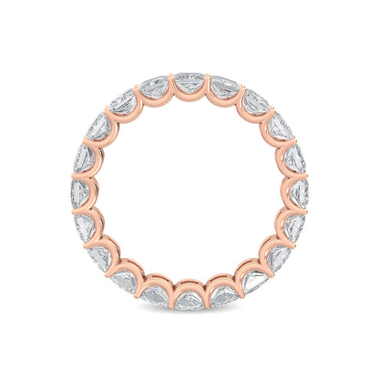 Rose Gold / Ivy Eternity Wedding Band