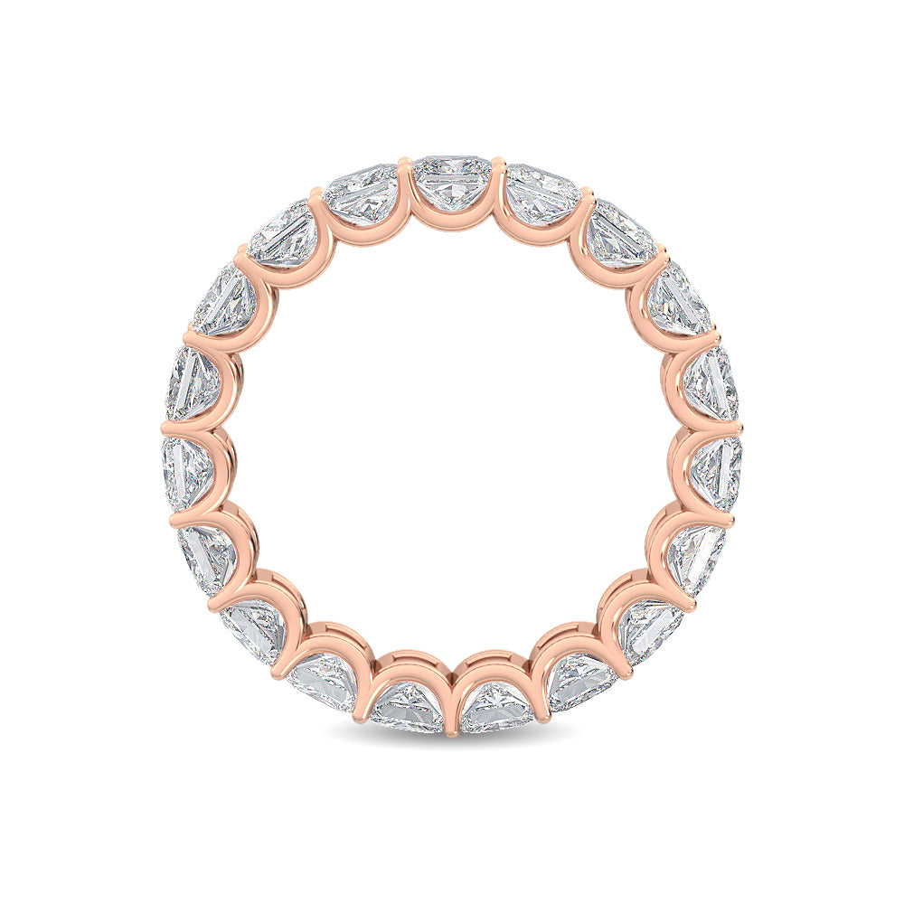 Rose Gold / Farah Eternity Wedding Band