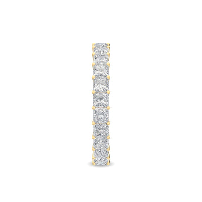 Yellow Gold / Farah Eternity Wedding Band