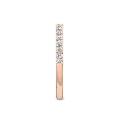 Rose Gold / Juna Prong Wedding Band
