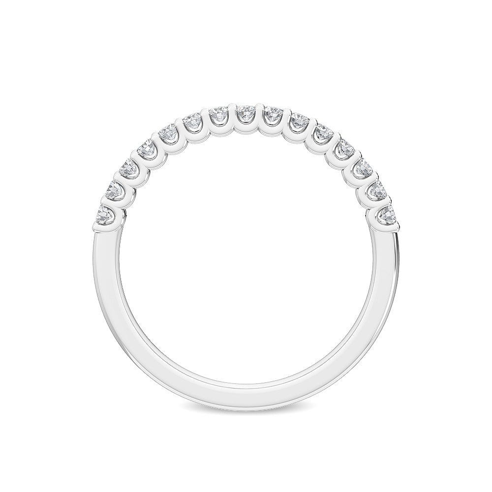 White Gold / Juna Prong Wedding Band