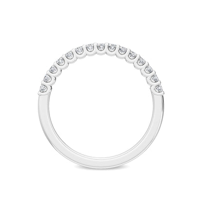 White Gold / Juna Prong Wedding Band