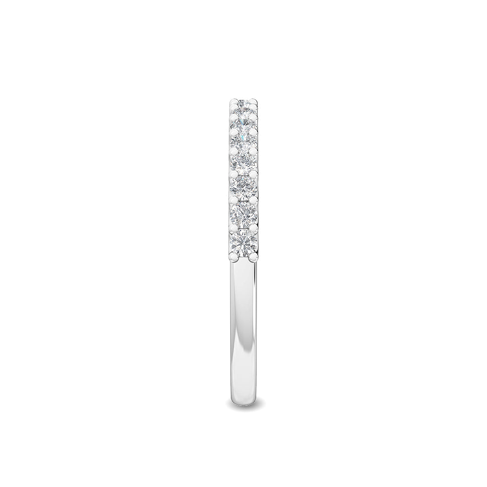 White Gold / Juna Prong Wedding Band