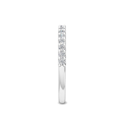 White Gold / Juna Prong Wedding Band