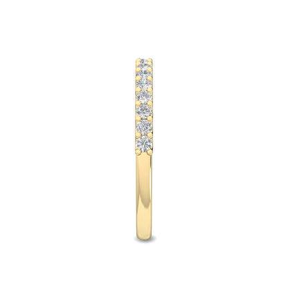 Yellow Gold / Juna Prong Wedding Band
