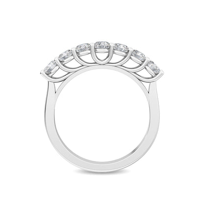 White Gold / Zeina Prong Wedding Band