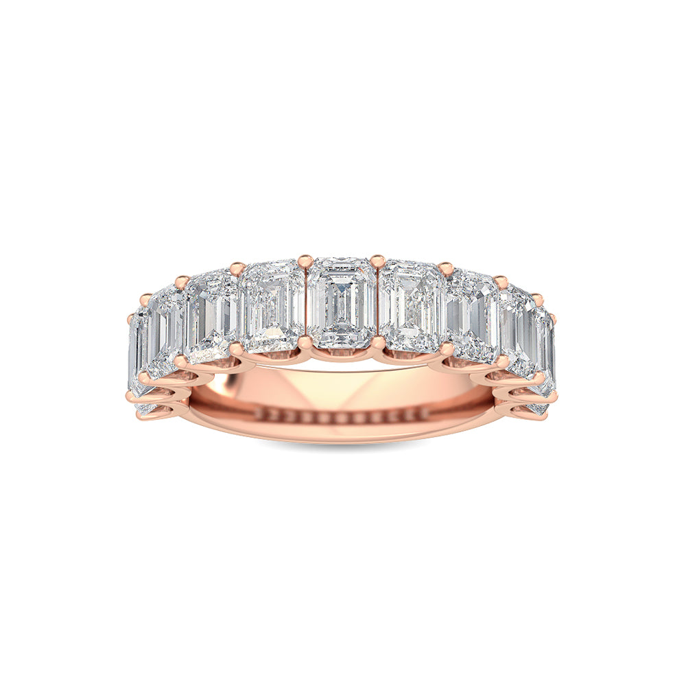 Rose Gold / Mihira Diamond Wedding Band