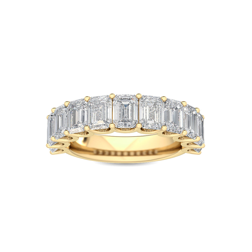 Yellow Gold / Mihira Diamond Wedding Band