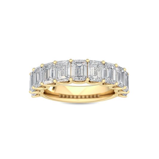 Yellow Gold / Mihira Diamond Wedding Band