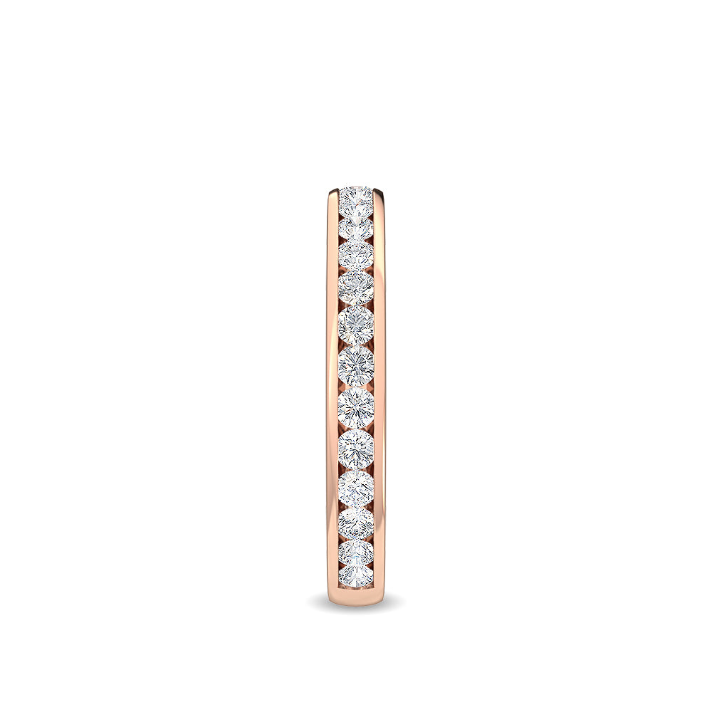 Rose Gold / Misha Diamond Wedding Band