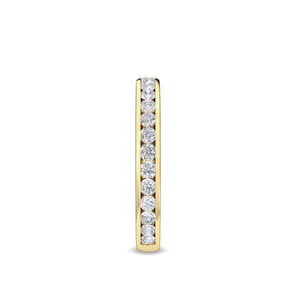 Yellow Gold / Emaan Channel Wedding Band