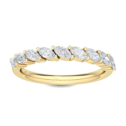 Yellow Gold / Talia Diamond Wedding Band