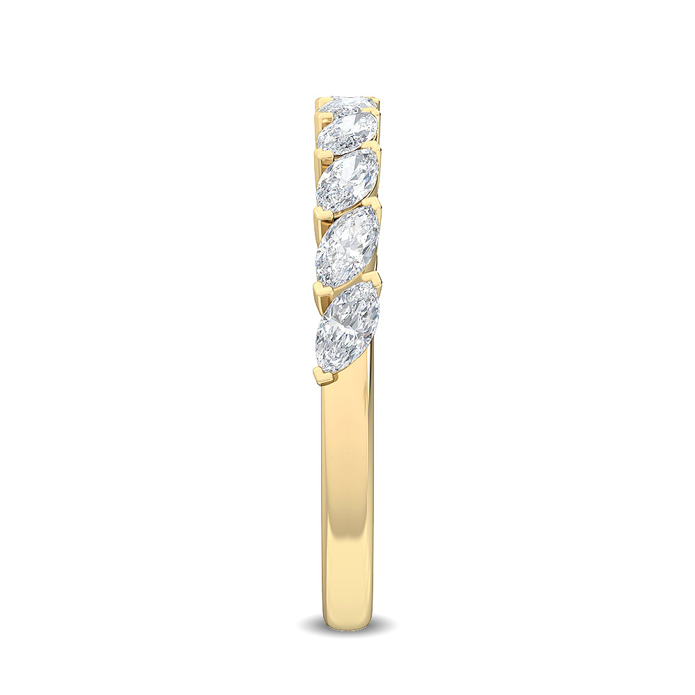 Yellow Gold / Talia Diamond Wedding Band