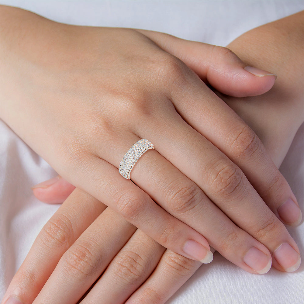 Rose Gold / Ariana Stackable Wedding Band