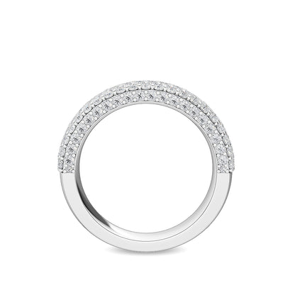 White Gold / Ariana Stackable Wedding Band