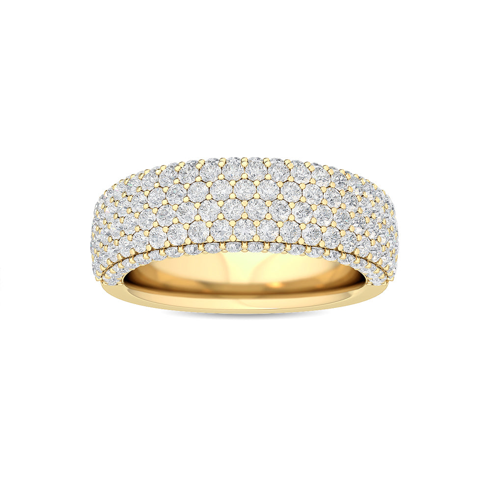 Yellow Gold / Ariana Stackable Wedding Band