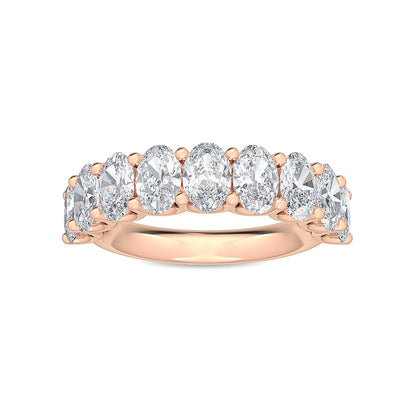 Rose Gold / Samira Diamond Wedding Band