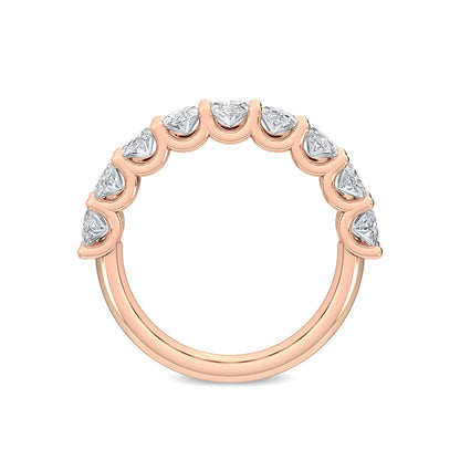Rose Gold / Evangeline Diamond Wedding Band
