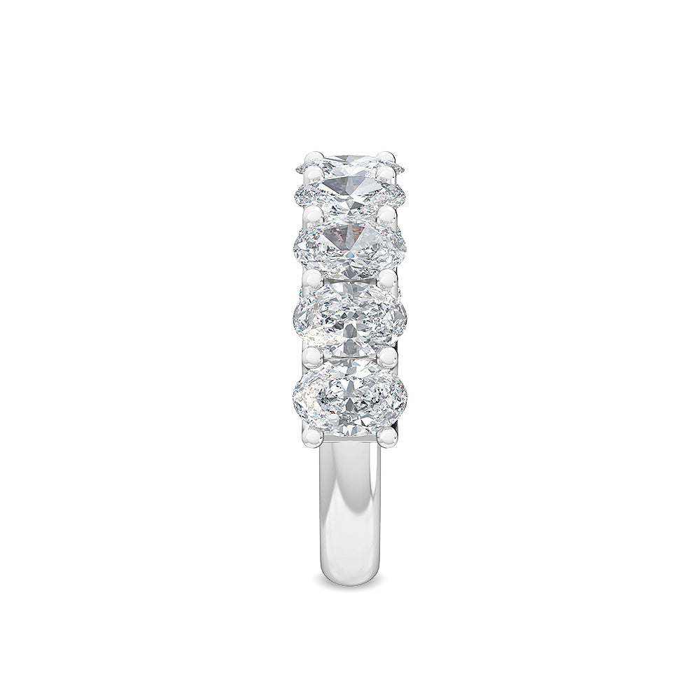 White Gold / Evangeline Diamond Wedding Band