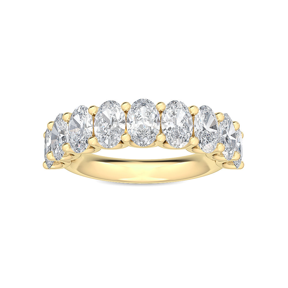 Yellow Gold / Samira Diamond Wedding Band