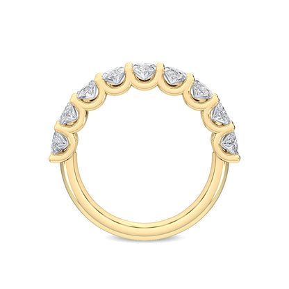 Yellow Gold / Evangeline Diamond Wedding Band