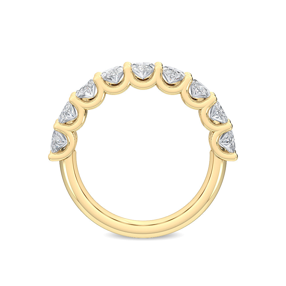 Yellow Gold / Samira Diamond Wedding Band