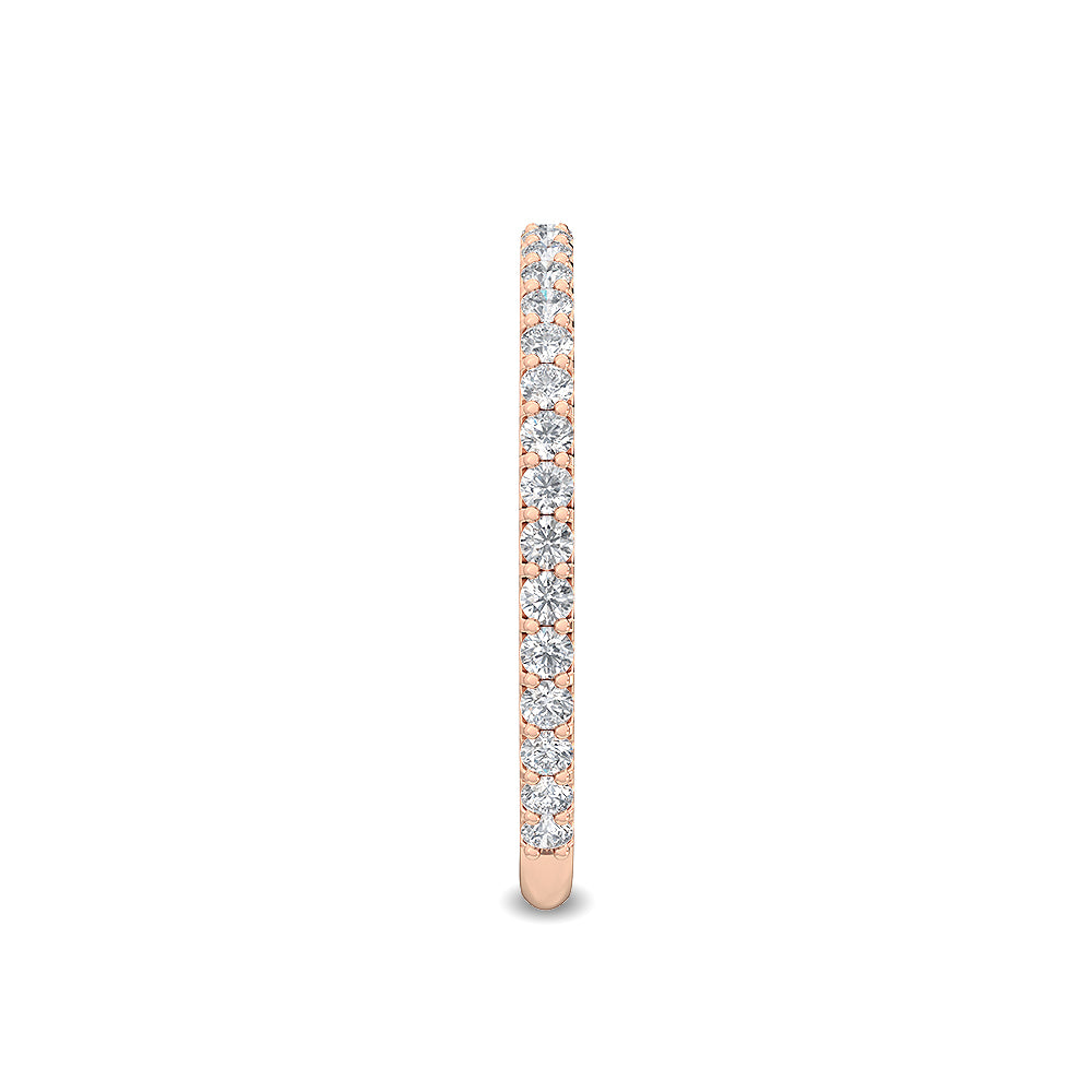 Rose Gold / Daria Prong Wedding Band
