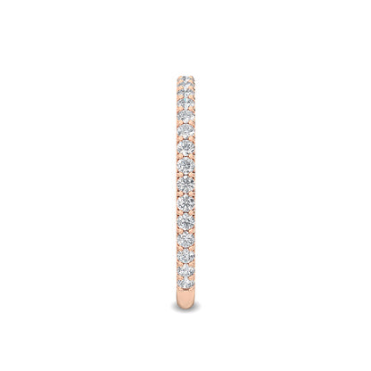 Rose Gold / Daria Prong Wedding Band