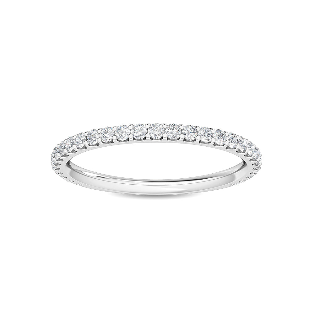 White Gold / Daria Prong Wedding Band