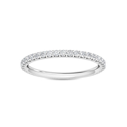 White Gold / Daria Prong Wedding Band
