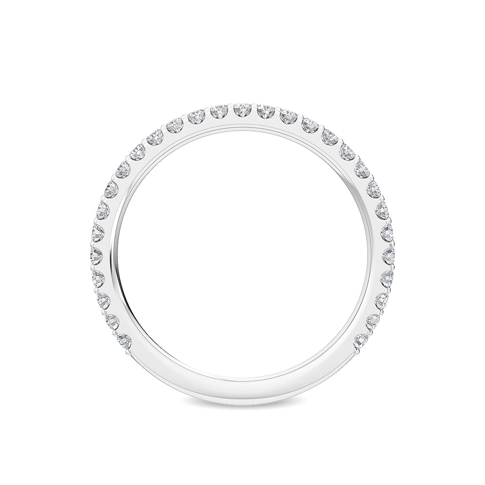 White Gold / Daria Prong Wedding Band