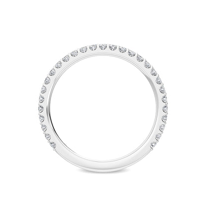 White Gold / Daria Prong Wedding Band