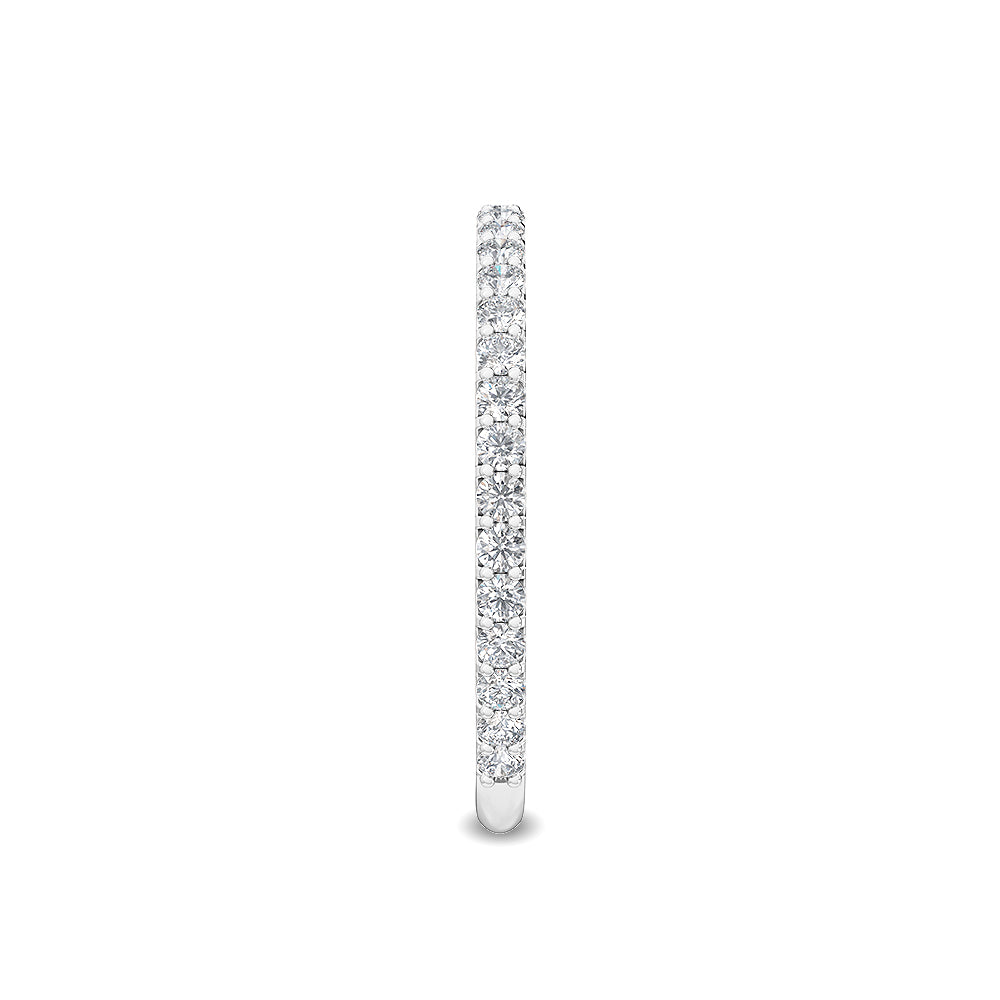 White Gold / Daria Prong Wedding Band