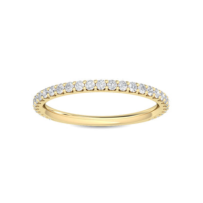 Yellow Gold / Daria Prong Wedding Band
