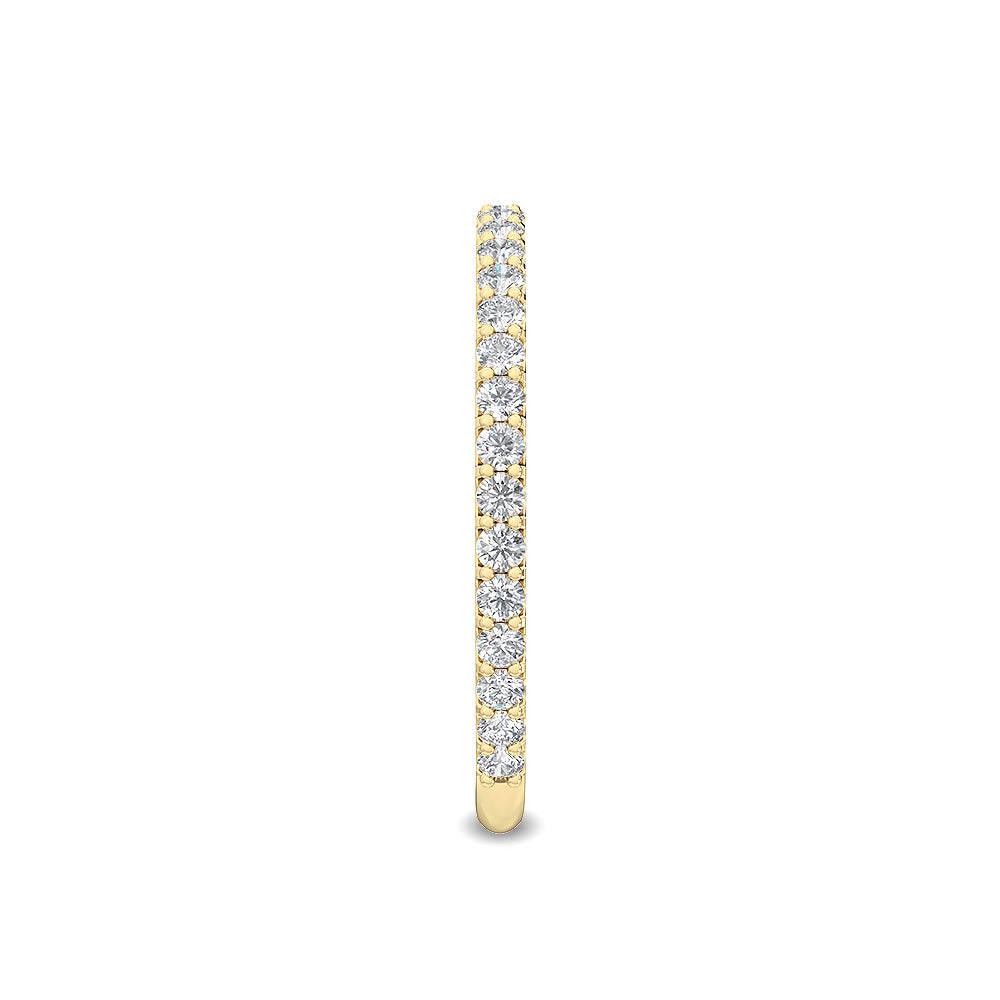 Yellow Gold / Daria Prong Wedding Band