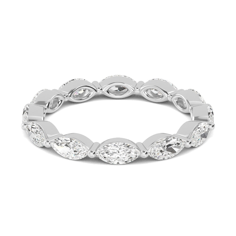 White Gold / Mira Eternity Wedding Band